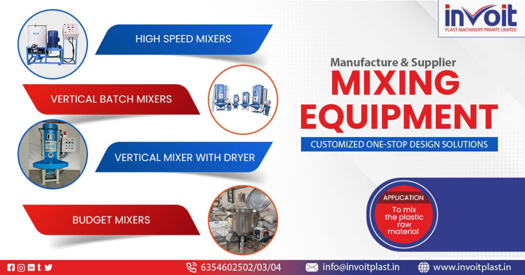 Mixing Equipment Supplier in Bangalore