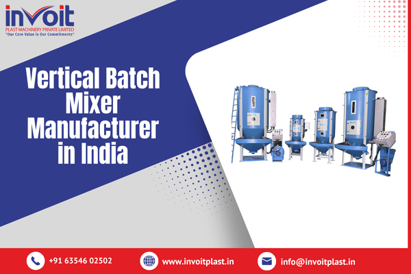 Vertical Batch Mixer Manufacturer in India