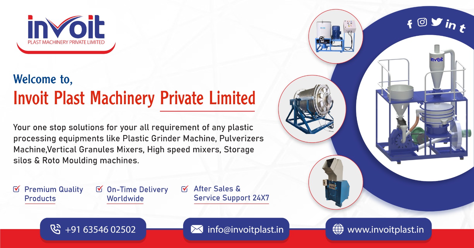 Welcome To Invoit Plast Machinery Pvt. Ltd.