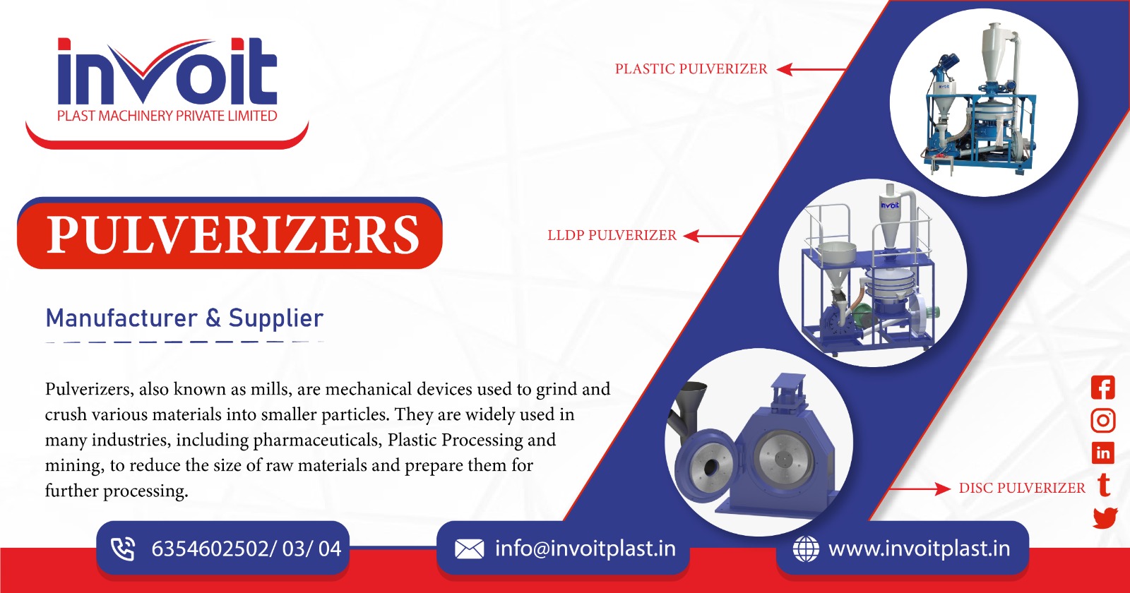 Pulverizer Machine Supplier in Uttarakhand