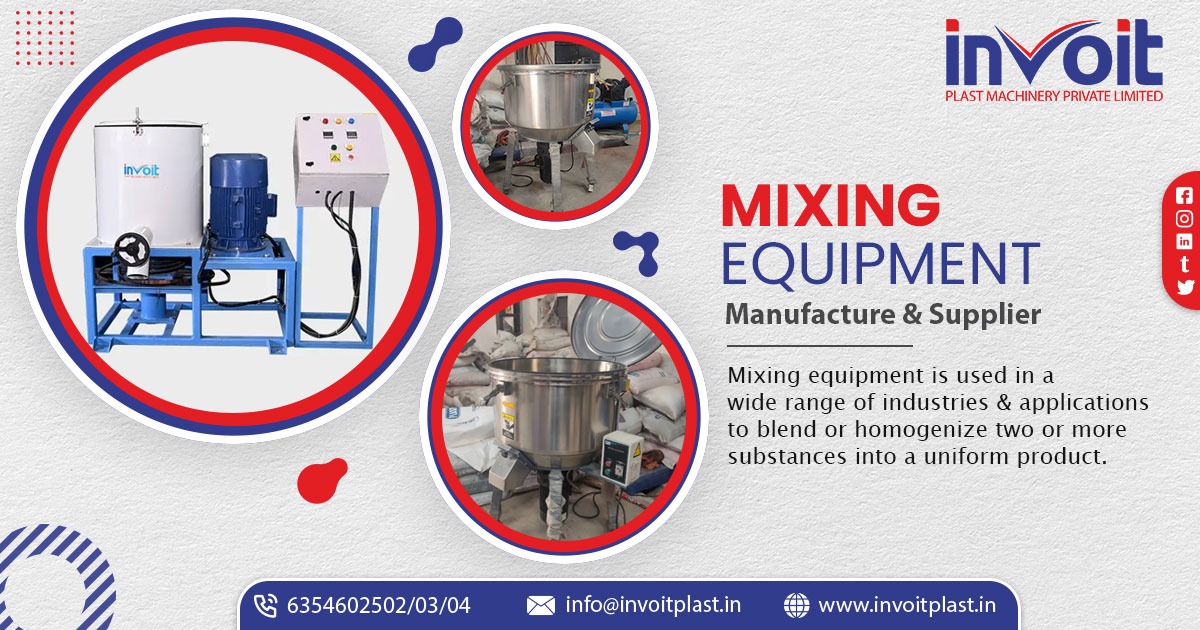 Mixing Equipment Supplier in Jammu