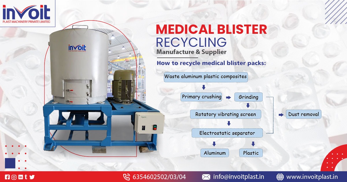 Supplier of Medical Blister Recycling Machine in Hyderabad