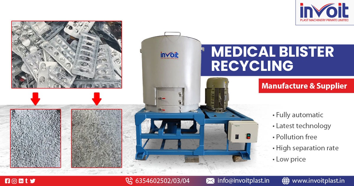 Medical Blister Recycling Machine in Telangana