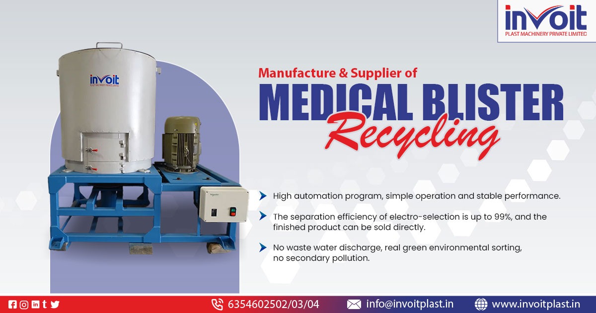 Medical Blister Recycling Machine in Jammu