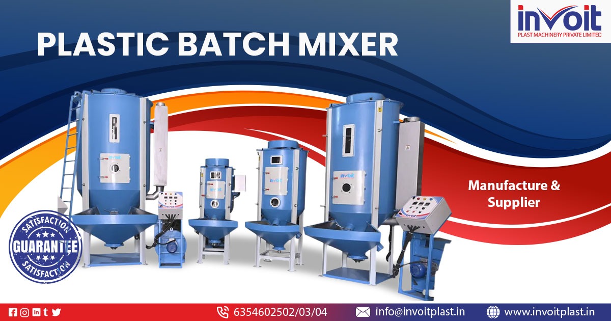 Supplier of Plastic Batch Mixer in Hyderabad