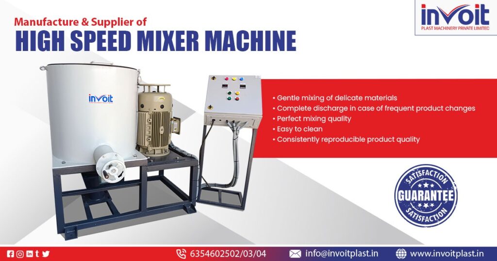 High Speed Mixer Machine in Chennai