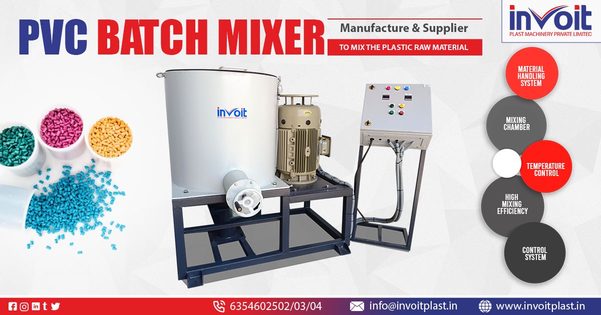 PVC Batch Mixer Supplier in Hyderabad